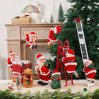 Decorative Santa Plush Fabric & Jingle Bells