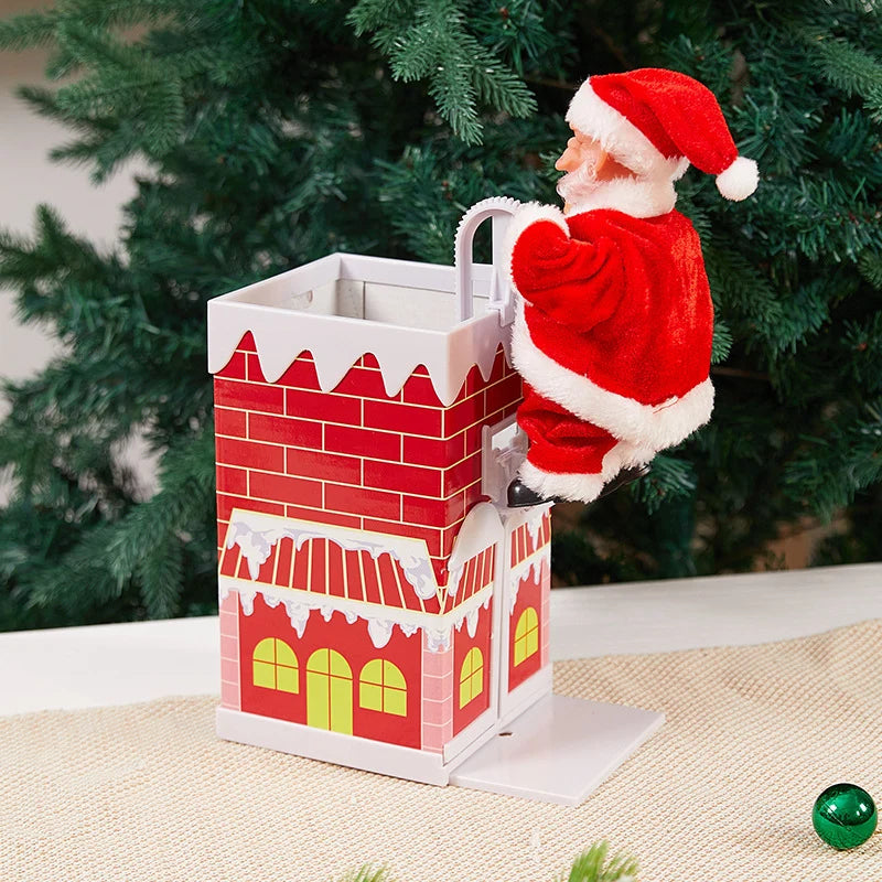 Decorative Santa Plush Fabric & Jingle Bells