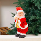 Decorative Santa Plush Fabric & Jingle Bells