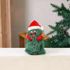 Decorative Santa Plush Fabric & Jingle Bells