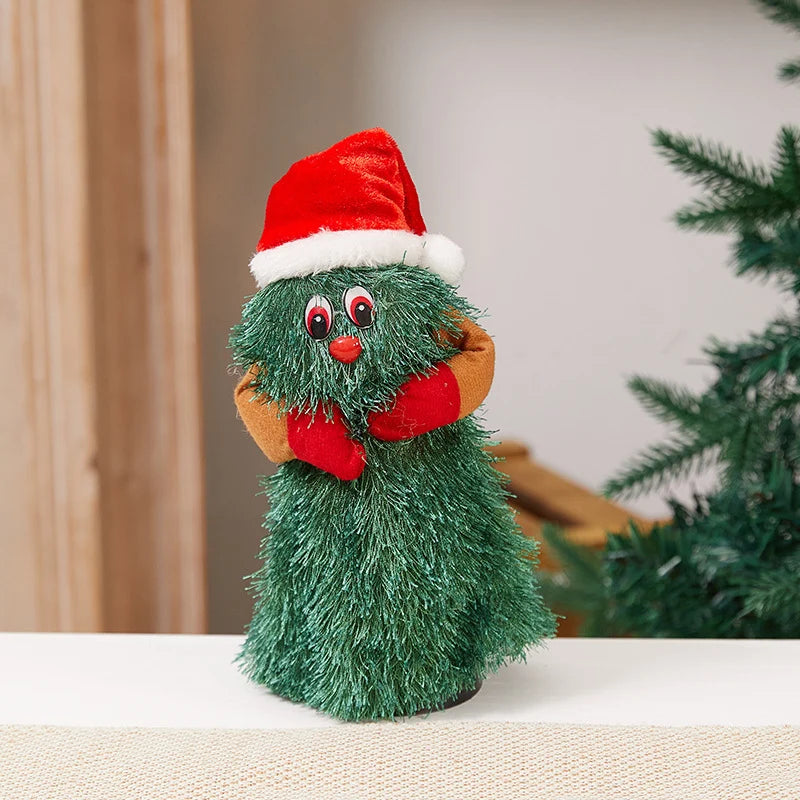 Decorative Santa Plush Fabric & Jingle Bells