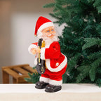 Decorative Santa Plush Fabric & Jingle Bells