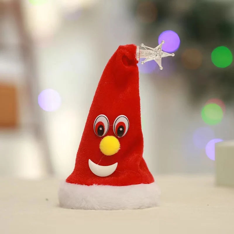 Decorative Santa Plush Fabric & Jingle Bells