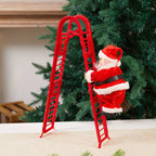 Decorative Santa Plush Fabric & Jingle Bells