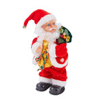 Decorative Santa Plush Fabric & Jingle Bells