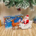 Decorative Santa Plush Fabric & Jingle Bells