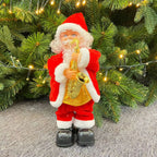 Decorative Santa Plush Fabric & Jingle Bells