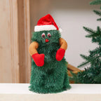 Decorative Santa Plush Fabric & Jingle Bells