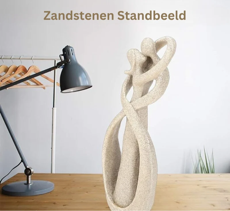 Decorative Sculpture Abstract Handmade Sandstone