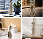 Decorative Sculpture Abstract Handmade Sandstone