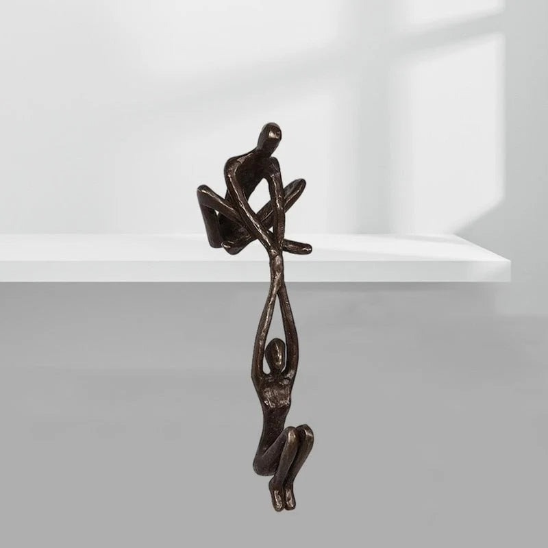 Decorative Sculpture Abstract Love Figure Polystone