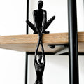Decorative Sculpture Abstract Two-Figure Resin