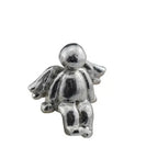 Decorative Sculpture Metal Silver Compact Tabletop