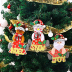 Decorative Snowman Figure Durable Fabric Lightweight Ready To Hang