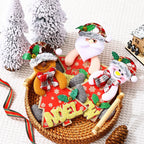 Decorative Snowman Figure Durable Fabric Lightweight Ready To Hang