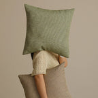 Decorative Throw Pillow Cover Linen Chenille Hidden Zipper