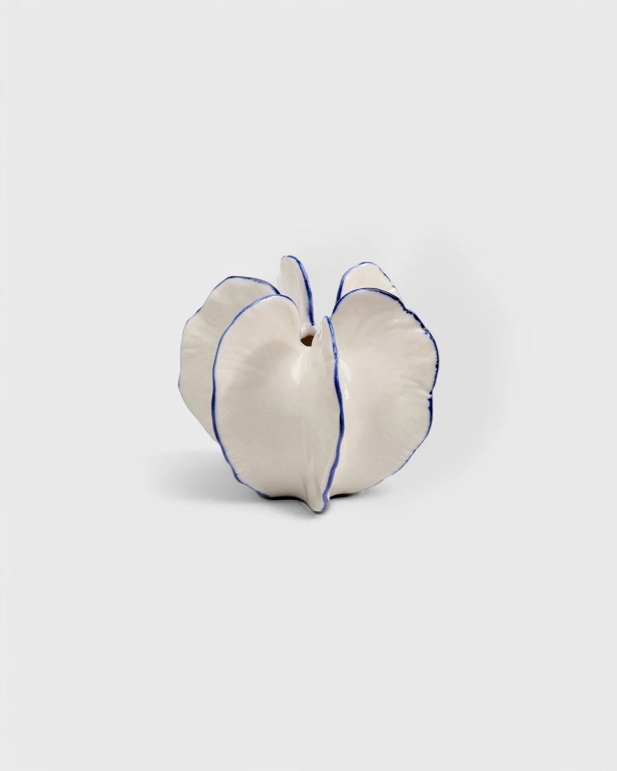 Decorative Vase Porcelain Modern Silhouette