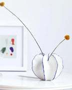 Decorative Vase Porcelain Modern Silhouette