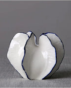 Decorative Vase Porcelain Modern Silhouette