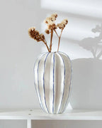 Decorative Vase Porcelain Modern Silhouette