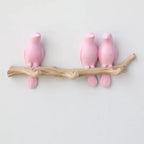 Decorative Wall Hook Bird Design Resin Easy Install
