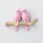 Decorative Wall Hook Bird Design Resin Easy Install