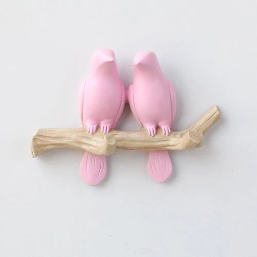 Decorative Wall Hook Bird Design Resin Easy Install