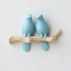 Decorative Wall Hook Bird Design Resin Easy Install