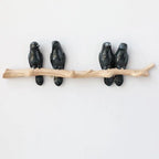 Decorative Wall Hook Bird Design Resin Easy Install