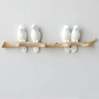Decorative Wall Hook Bird Design Resin Easy Install