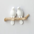 Decorative Wall Hook Bird Design Resin Easy Install