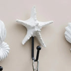 Decorative Wall Hooks Shell & Starfish Set of 3
