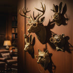 Deer Antler Wall Mount Realistic Resin & Easy Install