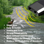 Deer Warning Whistles Speed-Activated 8-Pack No-Drill Tape Mount
