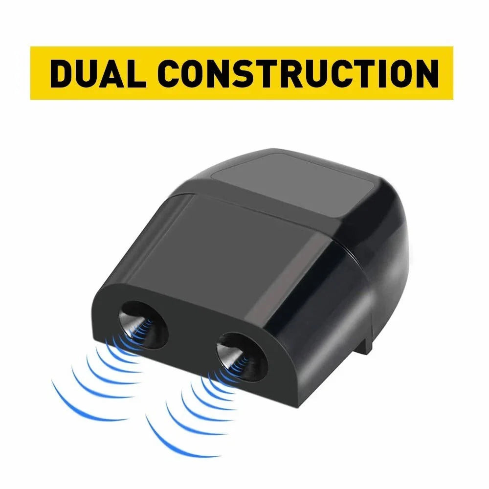 Deer Warning Whistles Speed-Activated Adhesive Mount Set of 8