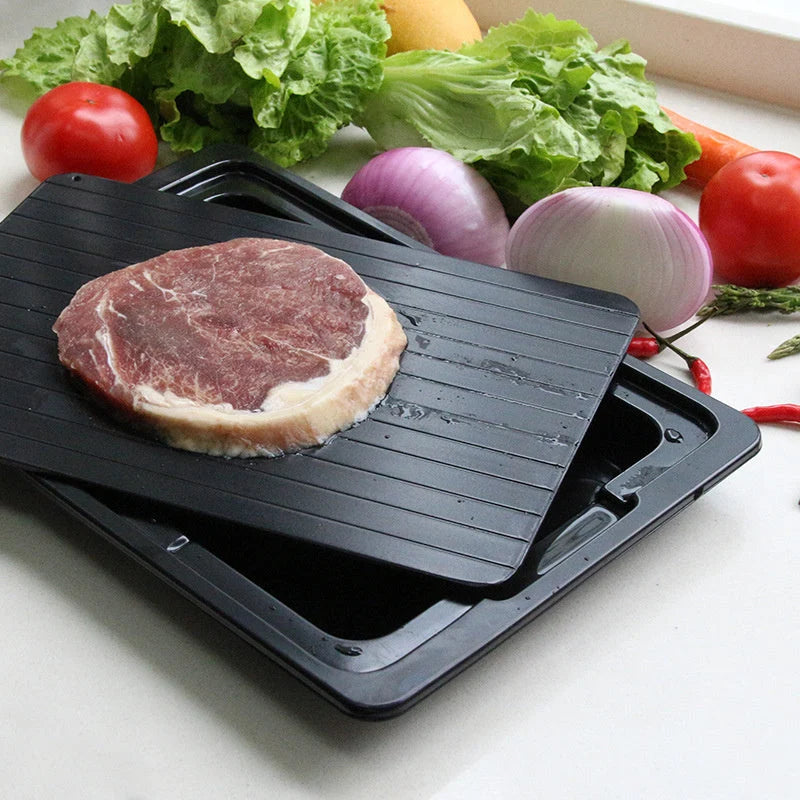 Defrost Tray Rapid Thawing Non-Stick Aluminum Alloy