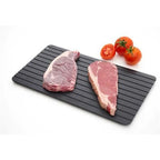 Defrosting Tray Rapid Thermal Thawing Aluminum & Dishwasher-Safe