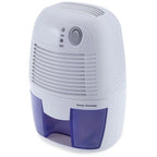 Dehumidifier Compact Ultra-Quiet Removable Tank & Drain Hose