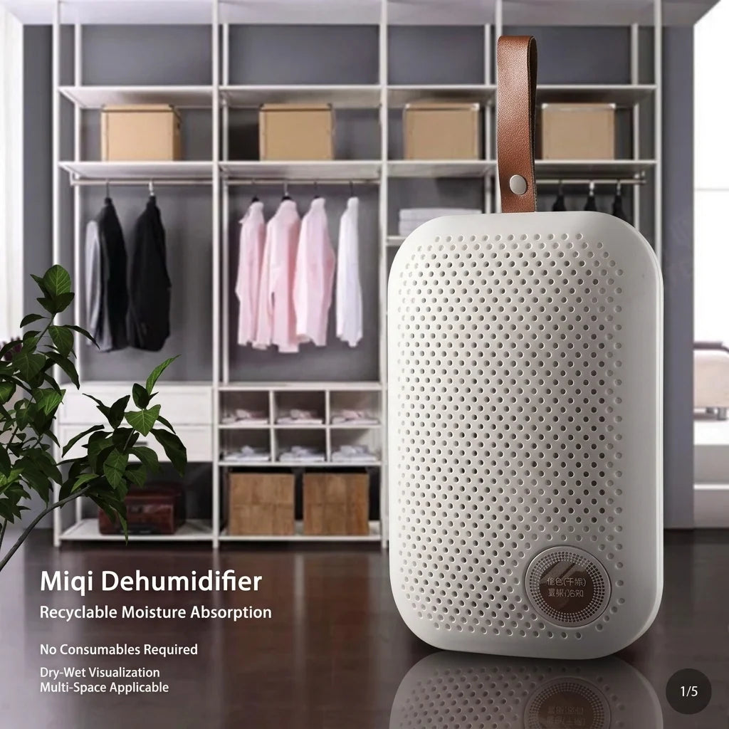 Dehumidifier Rechargeable Wireless Silica Gel