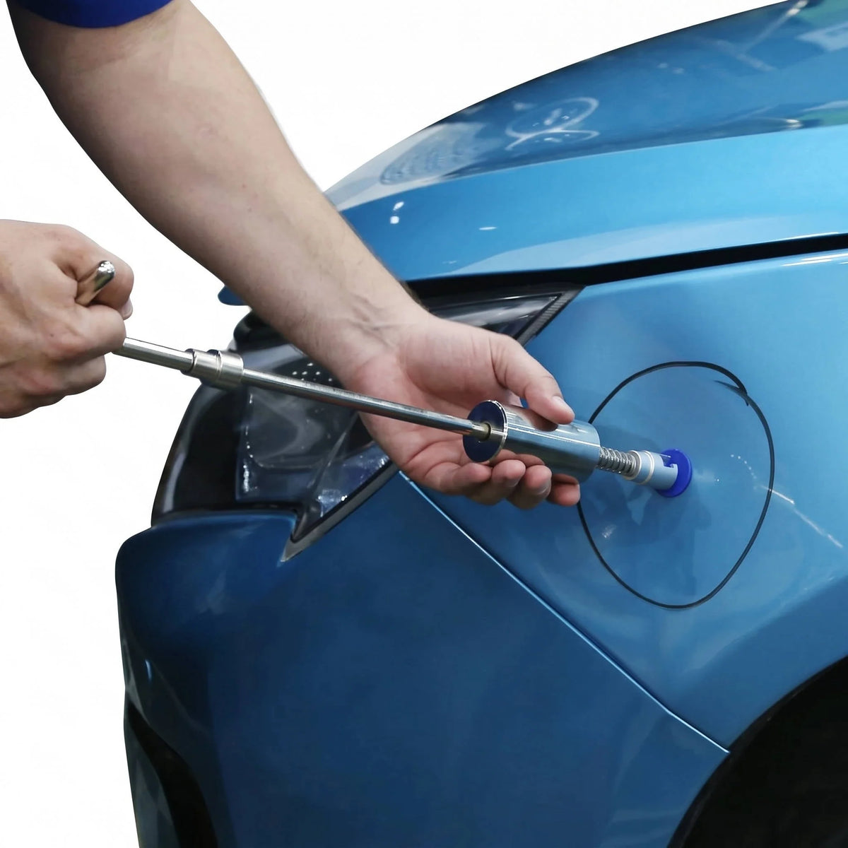 Dent Removal Kit Paint-Safe Steel Compact