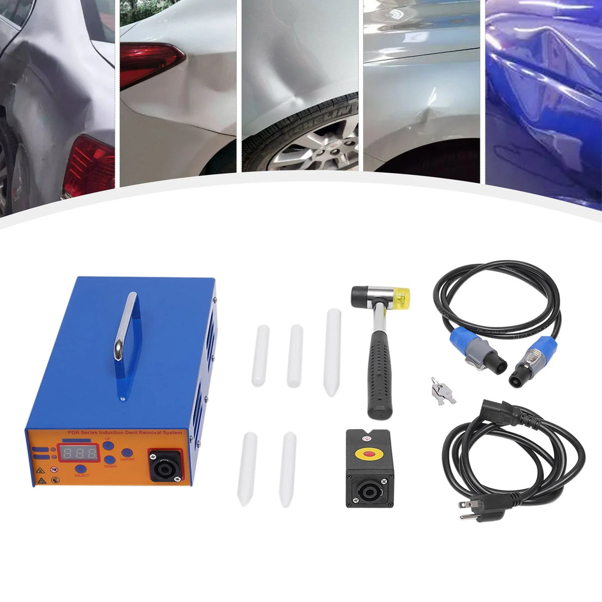 Dent Repair Machine Induction Heating Digital Temperature Display