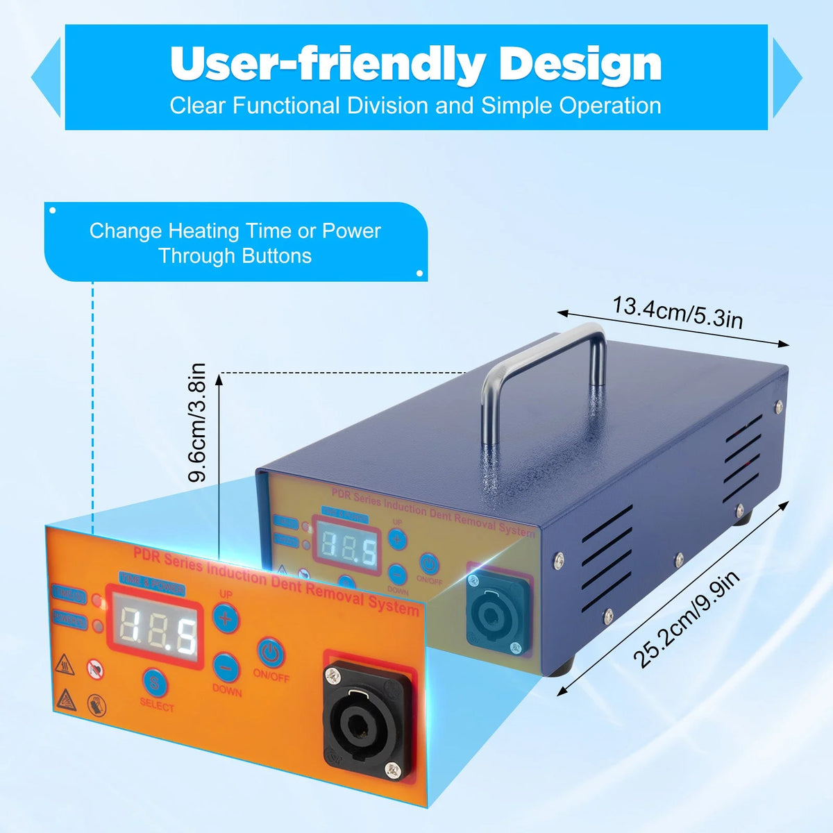 Dent Repair Machine Induction Heating Digital Temperature Display