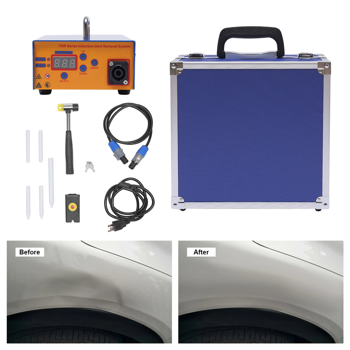 Dent Repair Machine Induction Heating Digital Temperature Display