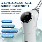 Dental Cleaning Device Adjustable Suction & LED Light Silicone Tips