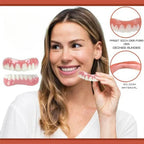 Denture Set Removable Biocompatible Natural-Looking