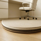 Desk Chair Mat Velour Surface & Non-Slip Backing