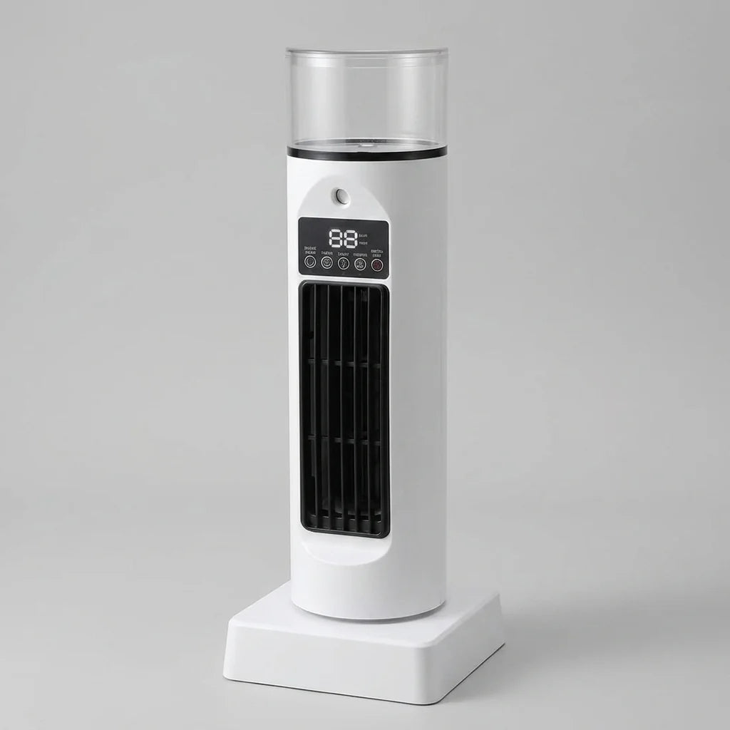 Desk Cooler Bladeless Humidifier USB Powered 6-Speed