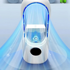 Desk Fan Blade-Less Humidifier USB Powered