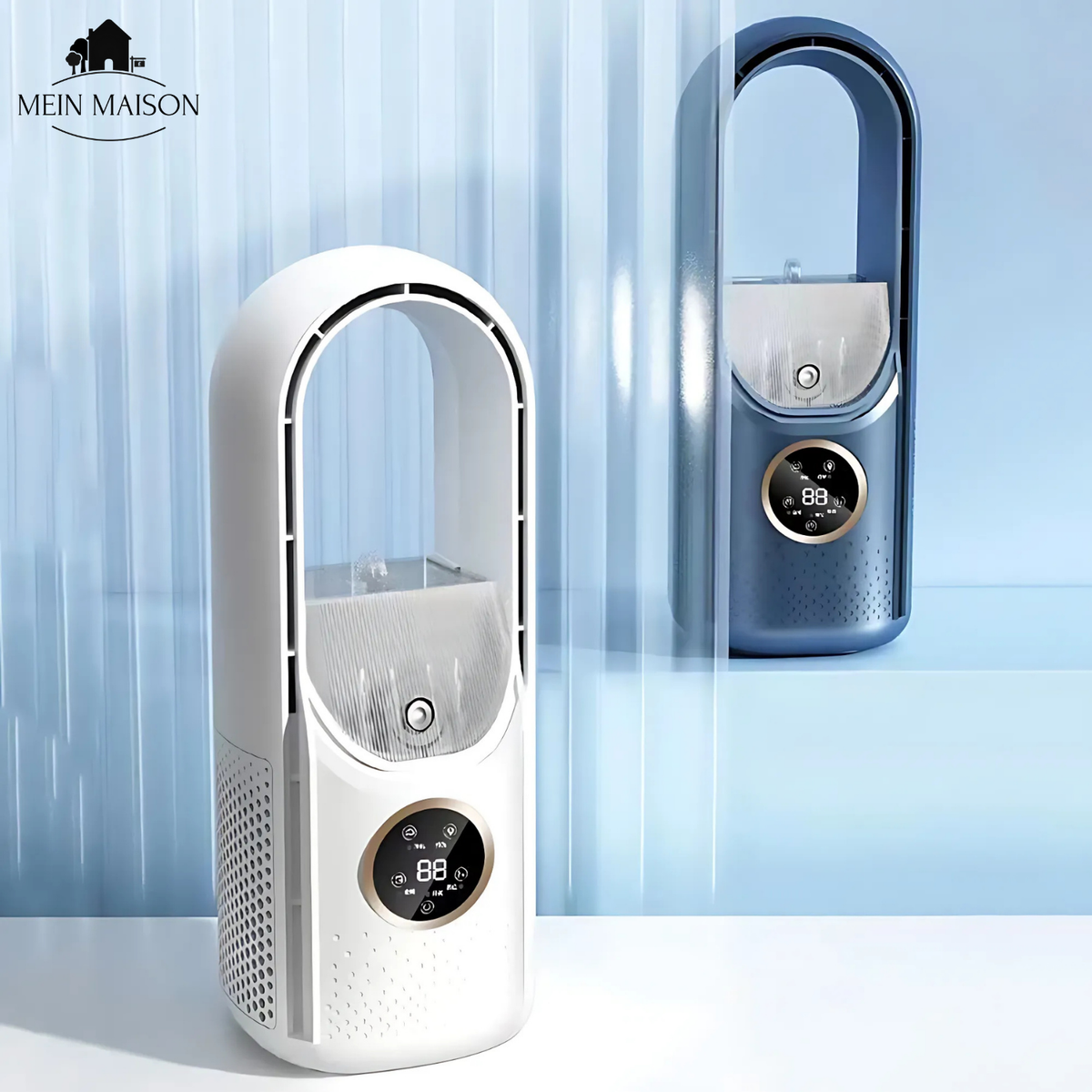 Desk Fan Blade-Less Humidifier USB Powered