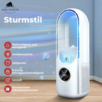 Desk Fan Blade-Less Humidifier USB Powered